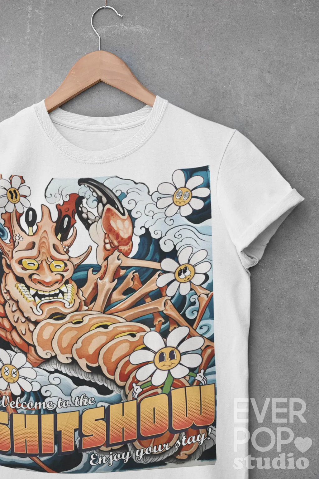 Retro Lobster Beach Graphic Tee Shirt, Hoodie Sweatshirt