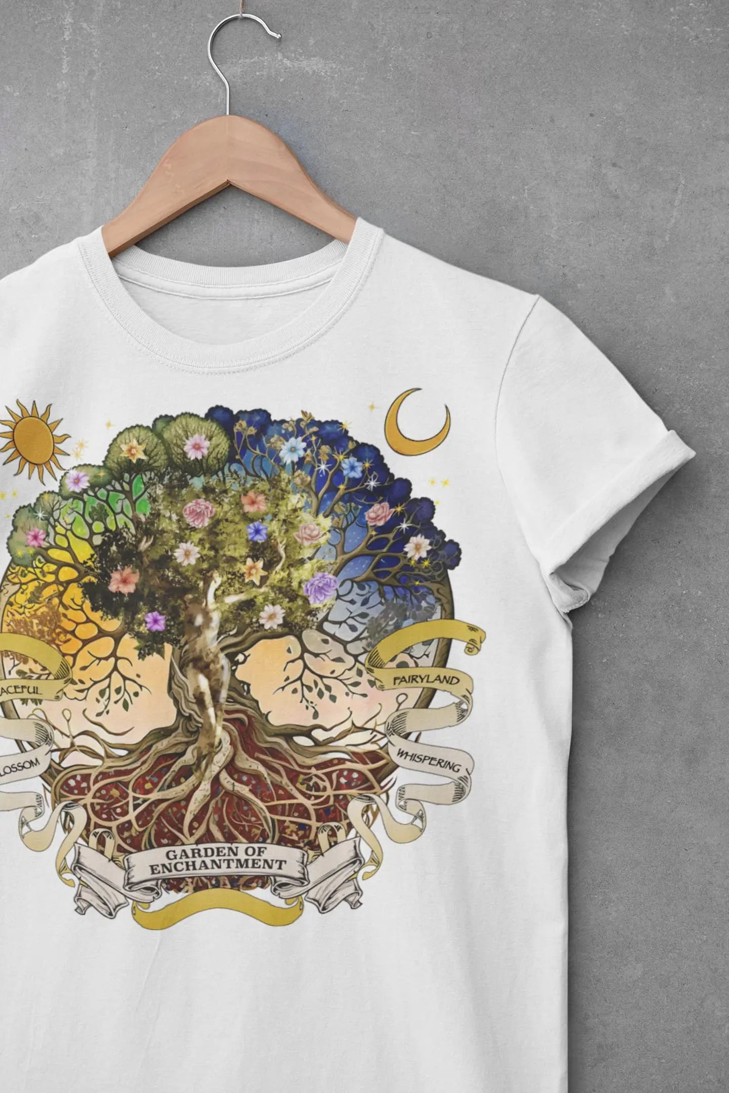 Witch Magic Tree Graphic Tee Shirt, Hoodie Sweatshirt