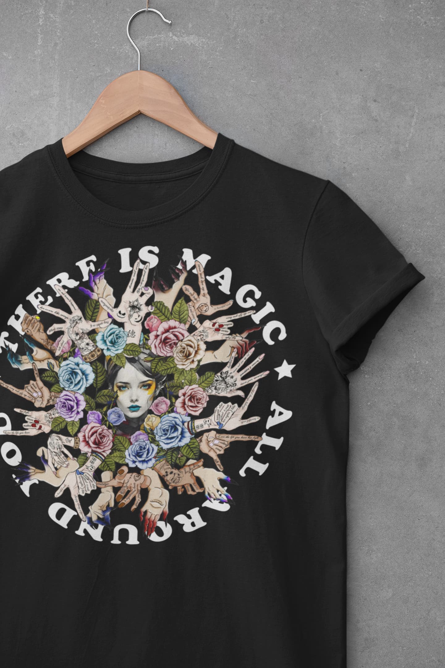 Magic Witch Graphic Tee Shirt, Hoodie Sweatshirt