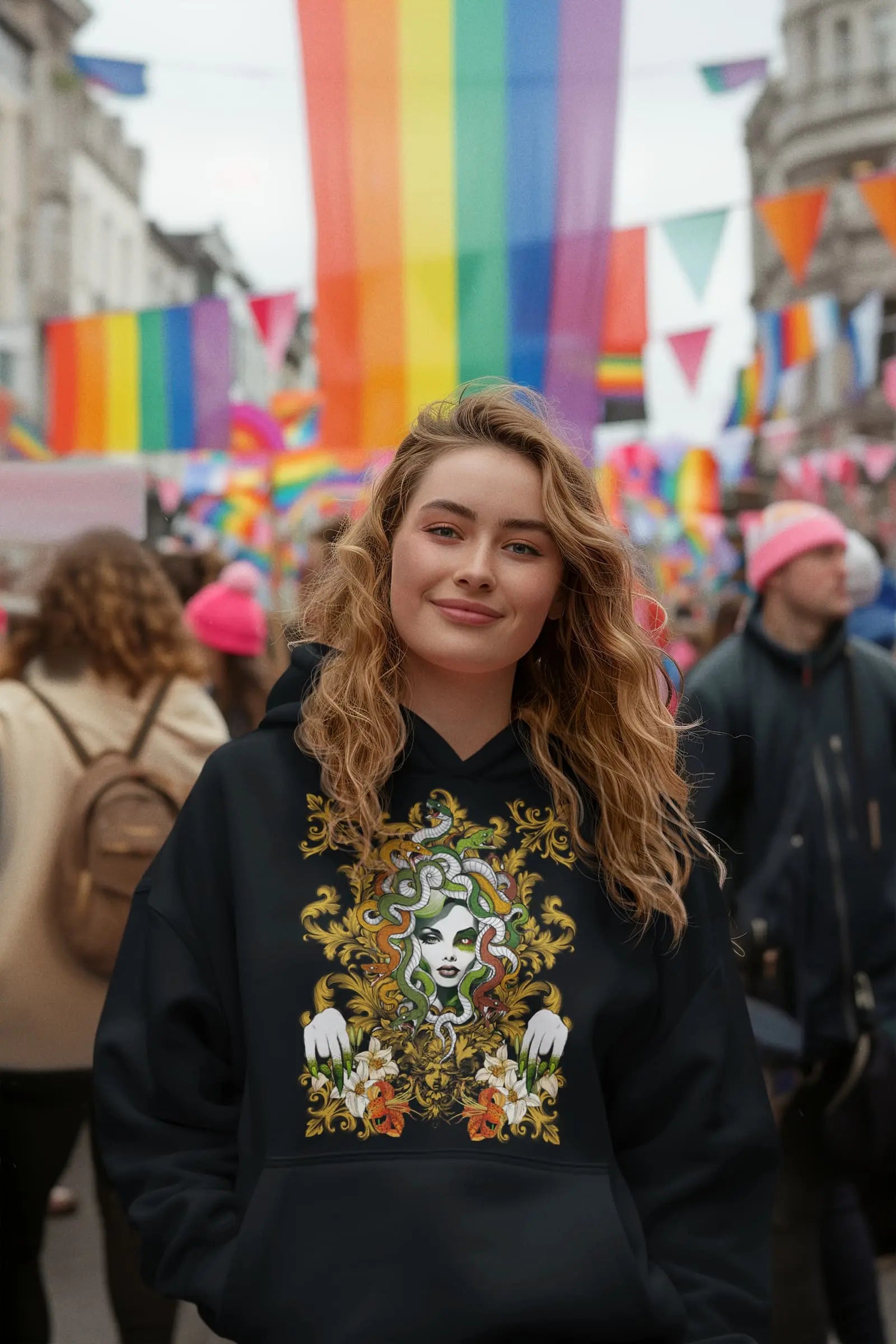 Medusa Goddess Graphic Tee Shirt, Hoodie Sweatshirt