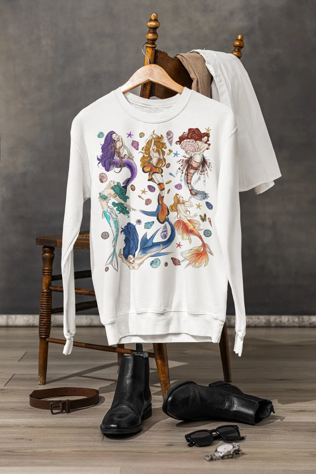 Magic Mermaid graphic Tee Shirt, Hoodie Sweatshirt