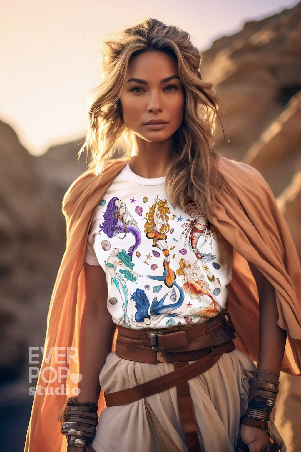 Magic Mermaid graphic Tee Shirt, Hoodie Sweatshirt