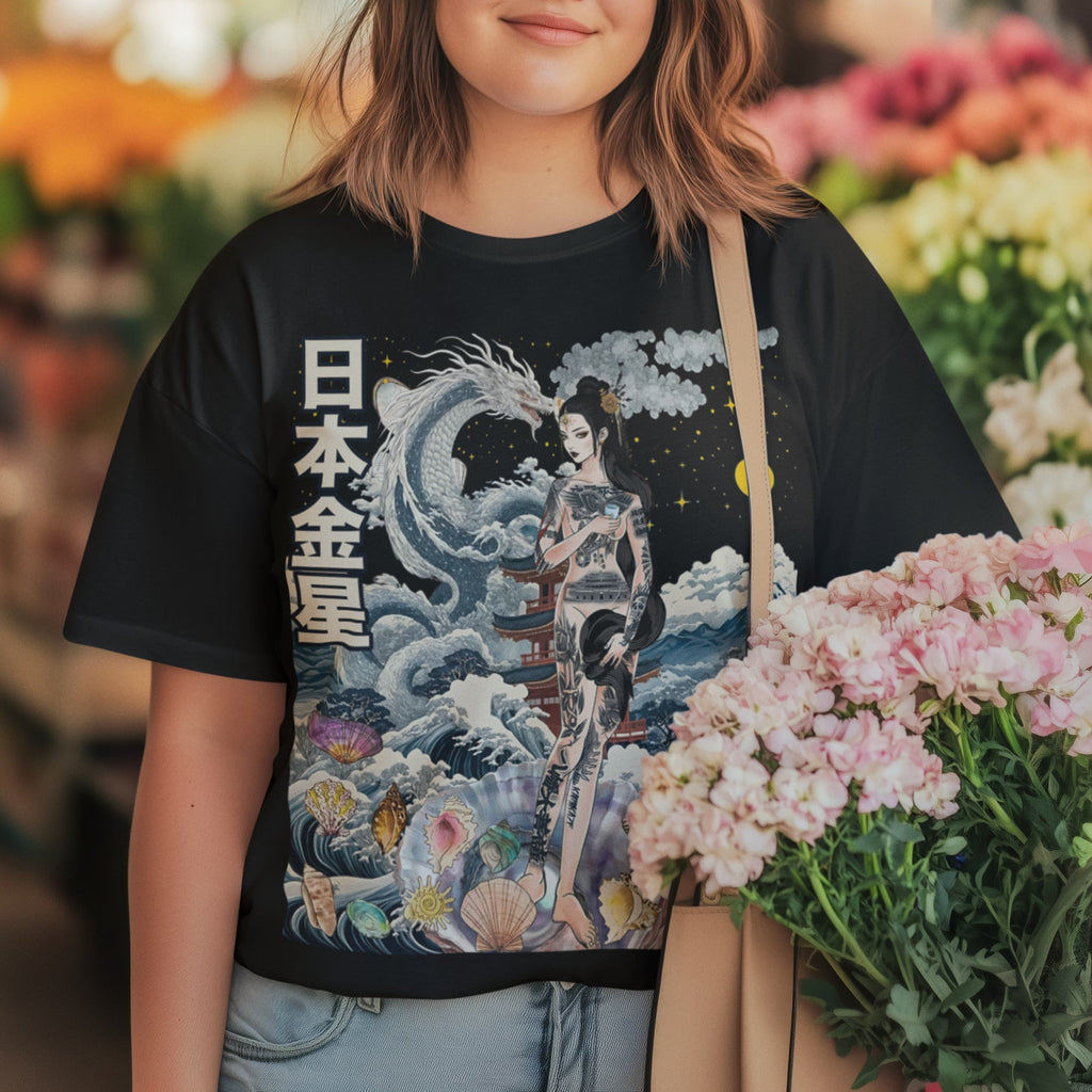 Japanese Venus Goddess Graphic Tee Shirt, Hoodie Sweatshirt