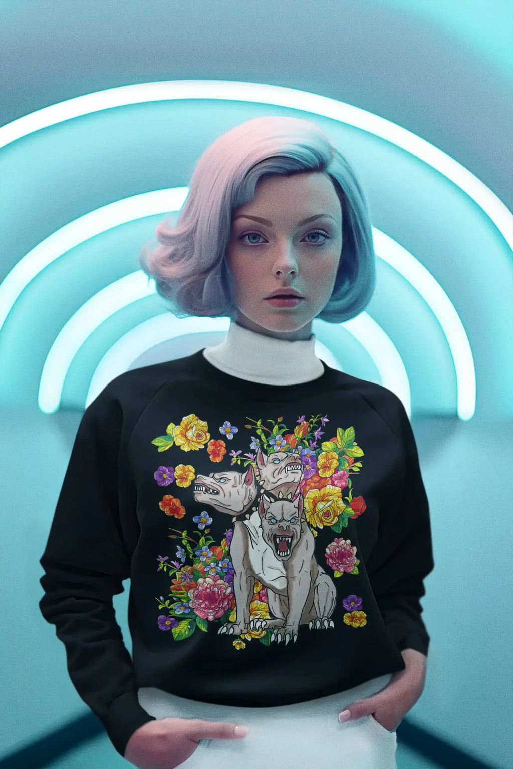 Cerberus Dog Graphic Tee Shirt, Hoodie Sweatshier