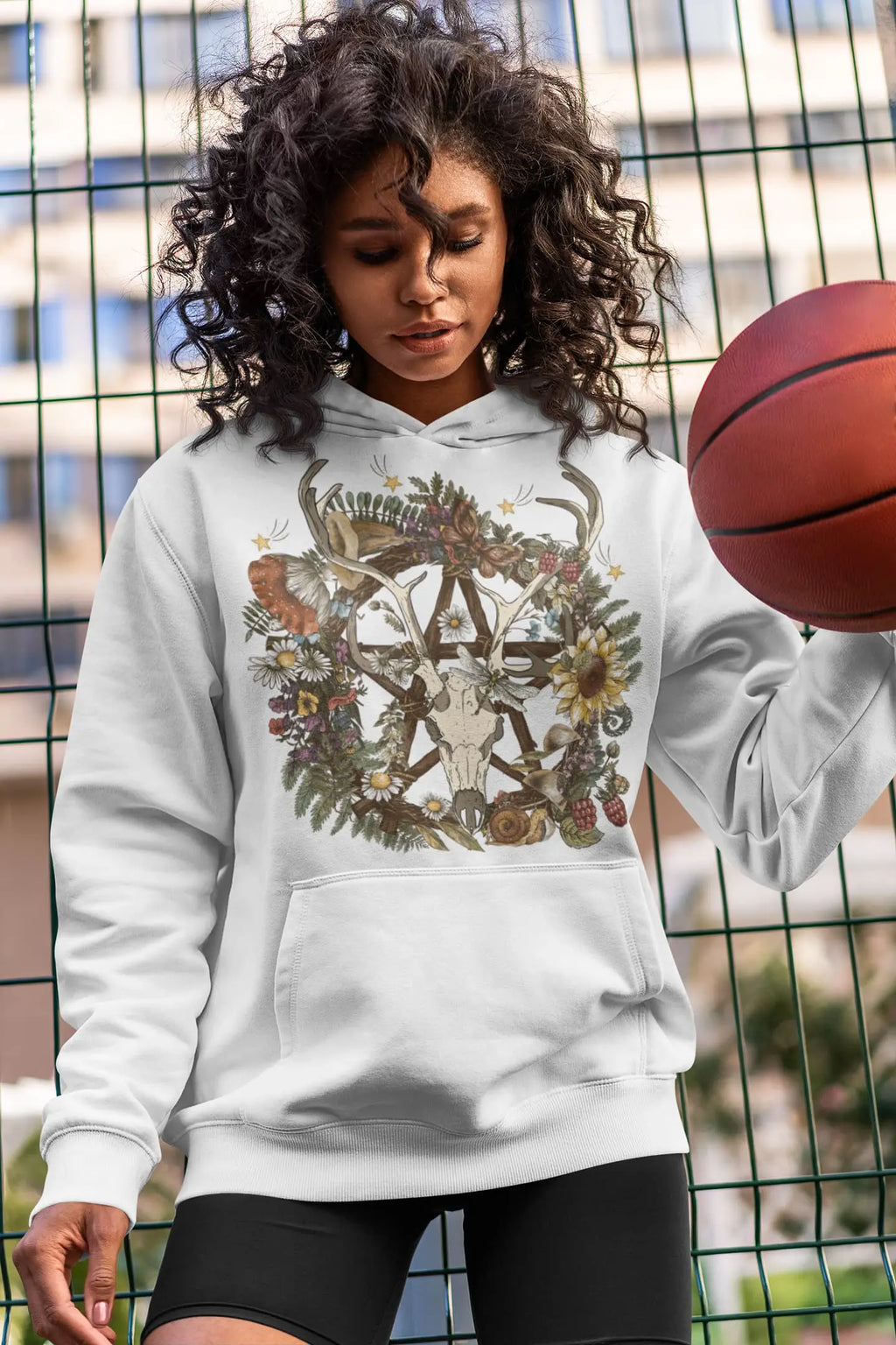 Moose Skull Graphic Tee Shirt, Hoodie Sweatshirt