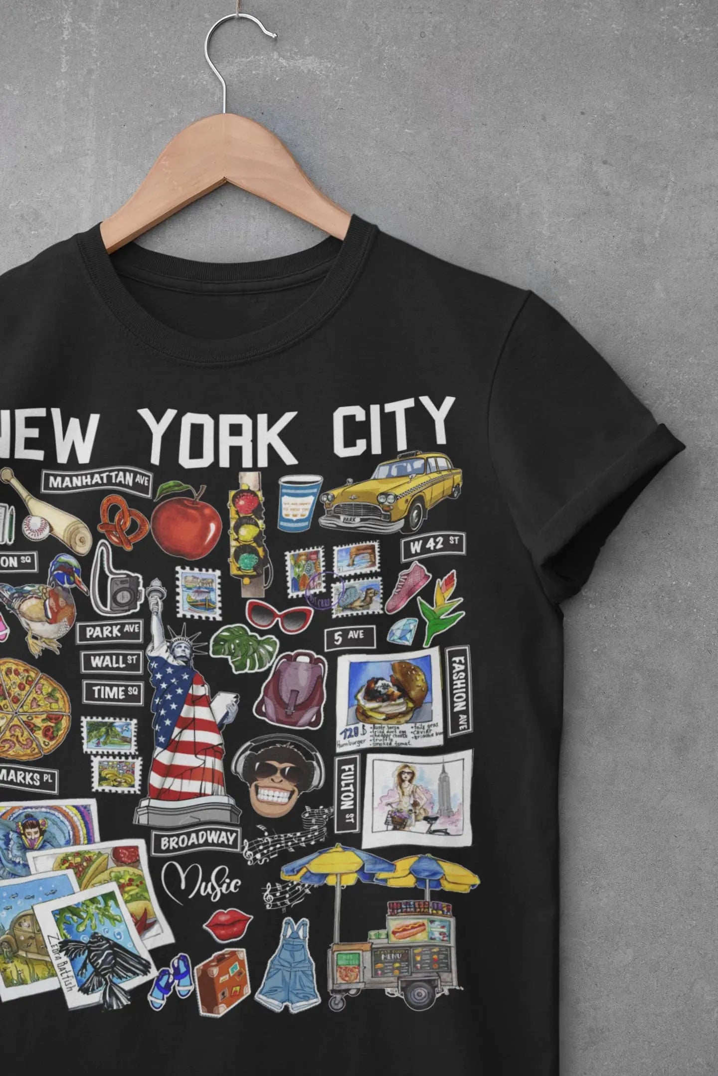 New York City  NYC  Graphic Tee Shirt, Hoodie Sweatshirt