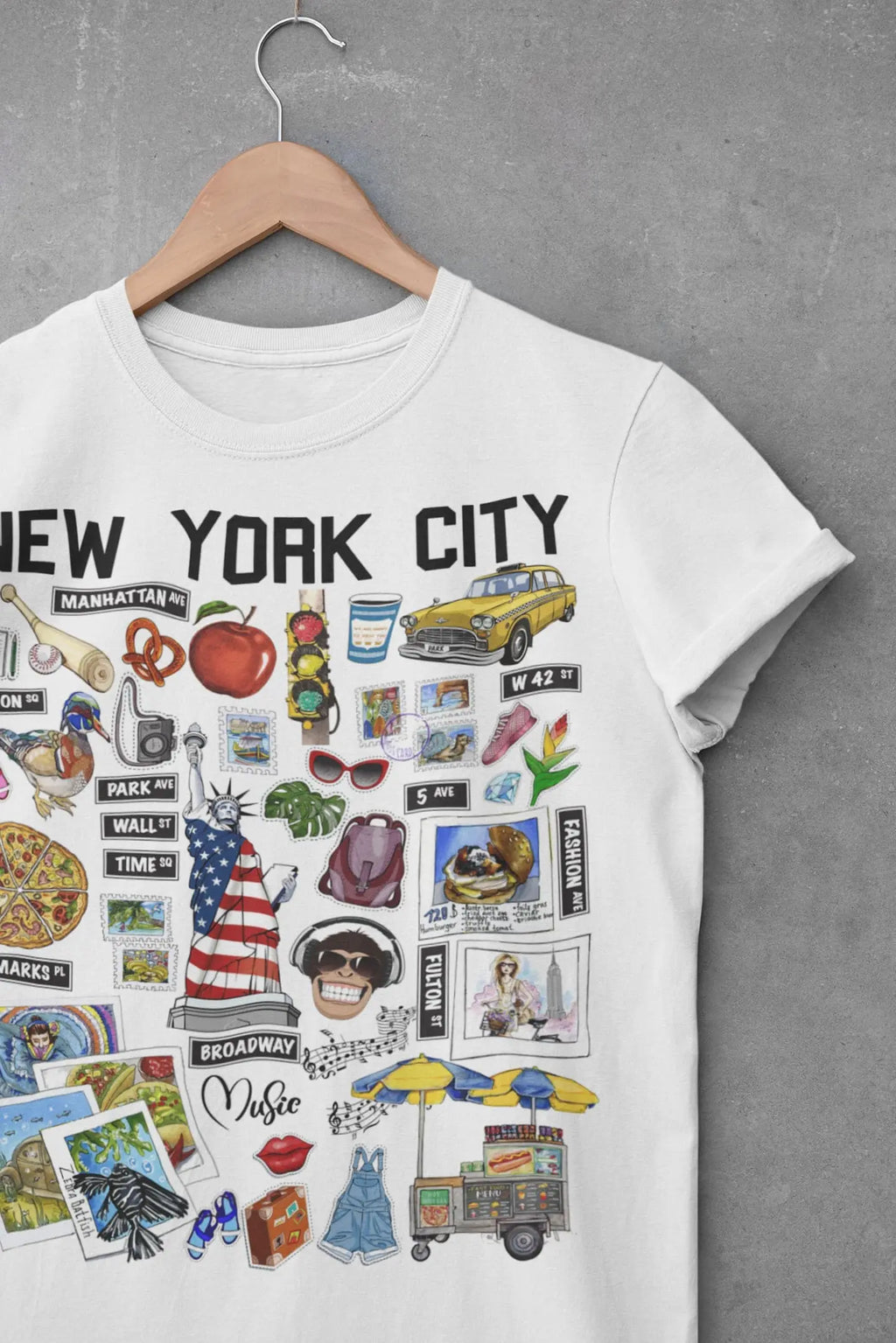 New York City  NYC  Graphic Tee Shirt, Hoodie Sweatshirt