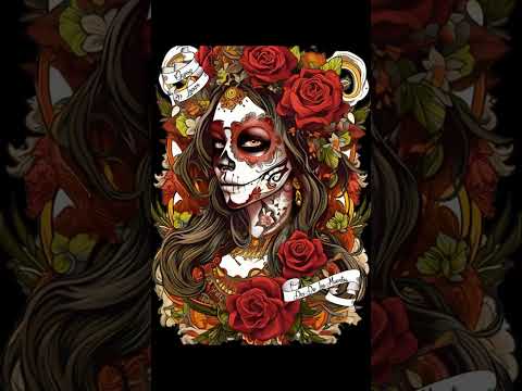 Sugar Skull Graphic Tee Shirt, Hoodie Sweatshirt