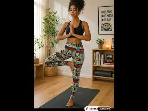 Japan Food Trip  Leggings: Gothic Yoga Pants, Gym Workout Clothes