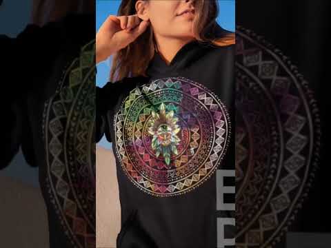 Eye Mandala Graphic Tee Shirt, Hoodie Sweatshirt