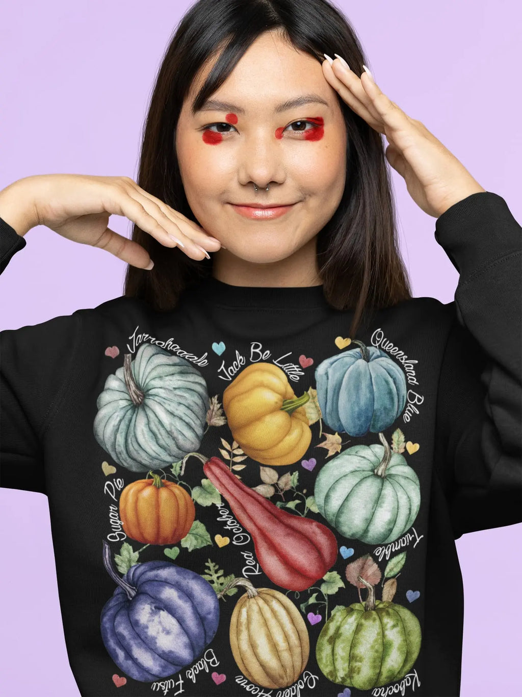 Holiday Pumpkin Graphic Tee Shirt, Hoodie Sweatshirt