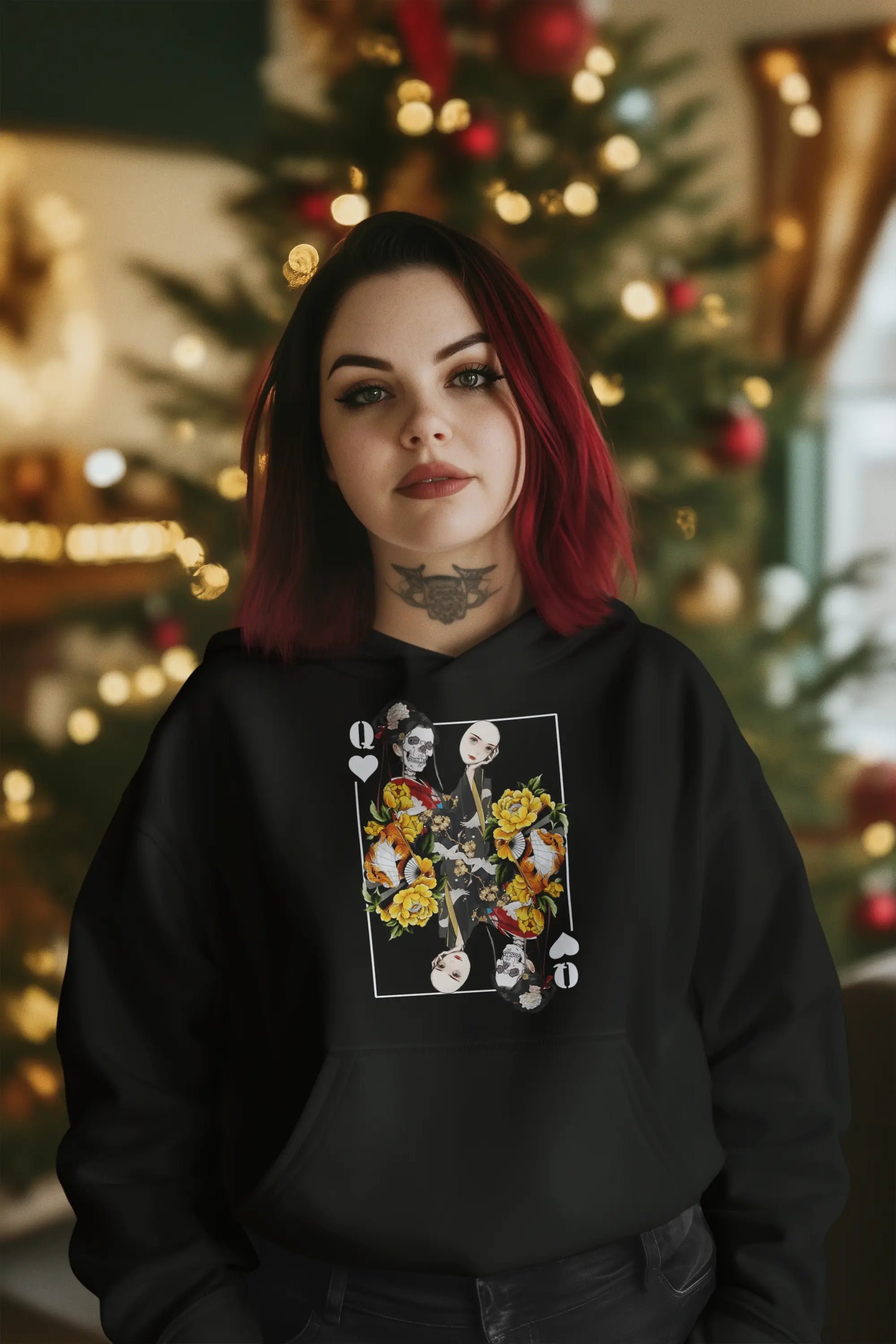 Japanese Queen Graphic Tee Shirt, Hoodie Sweatshirt