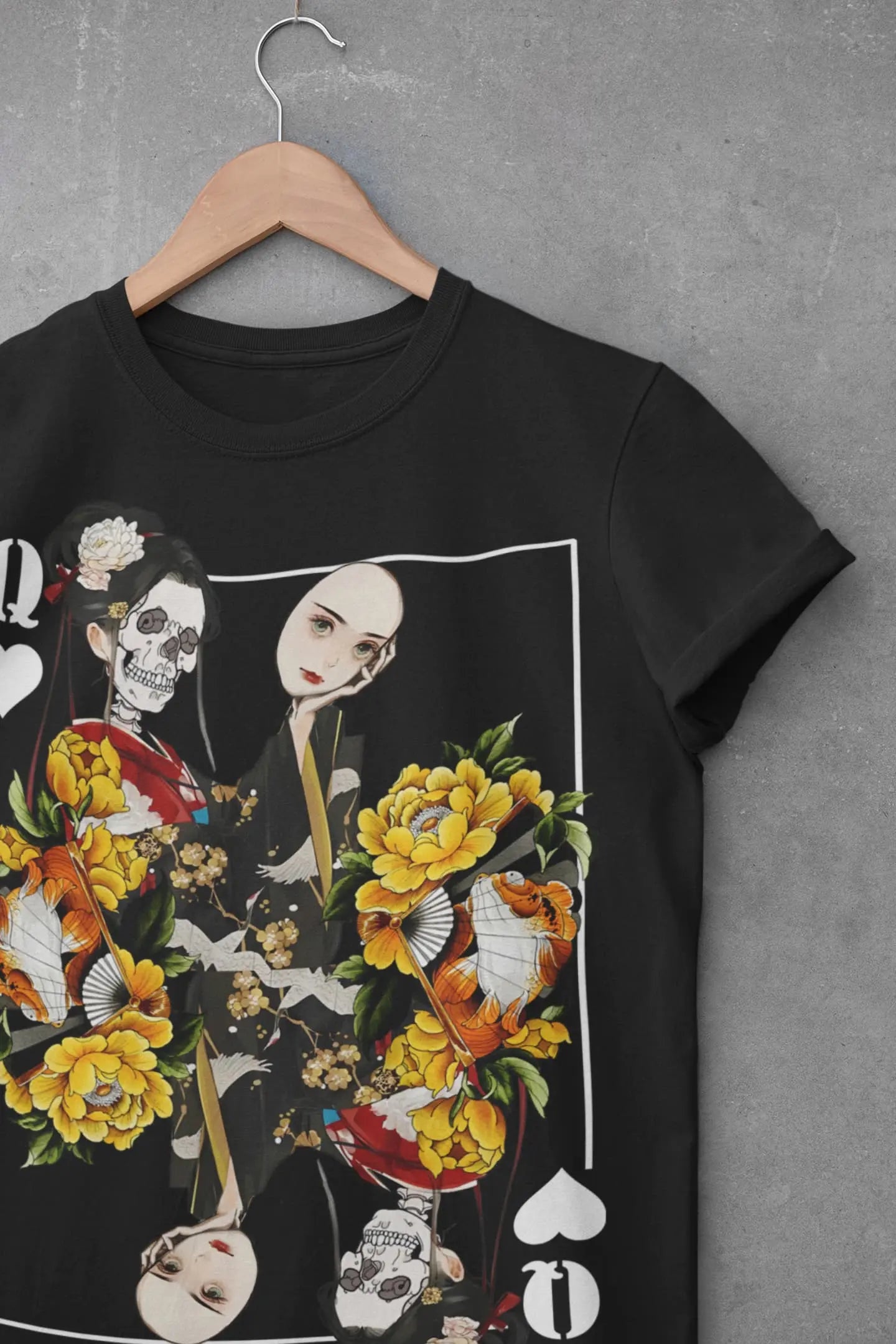 Japanese Queen Graphic Tee Shirt, Hoodie Sweatshirt