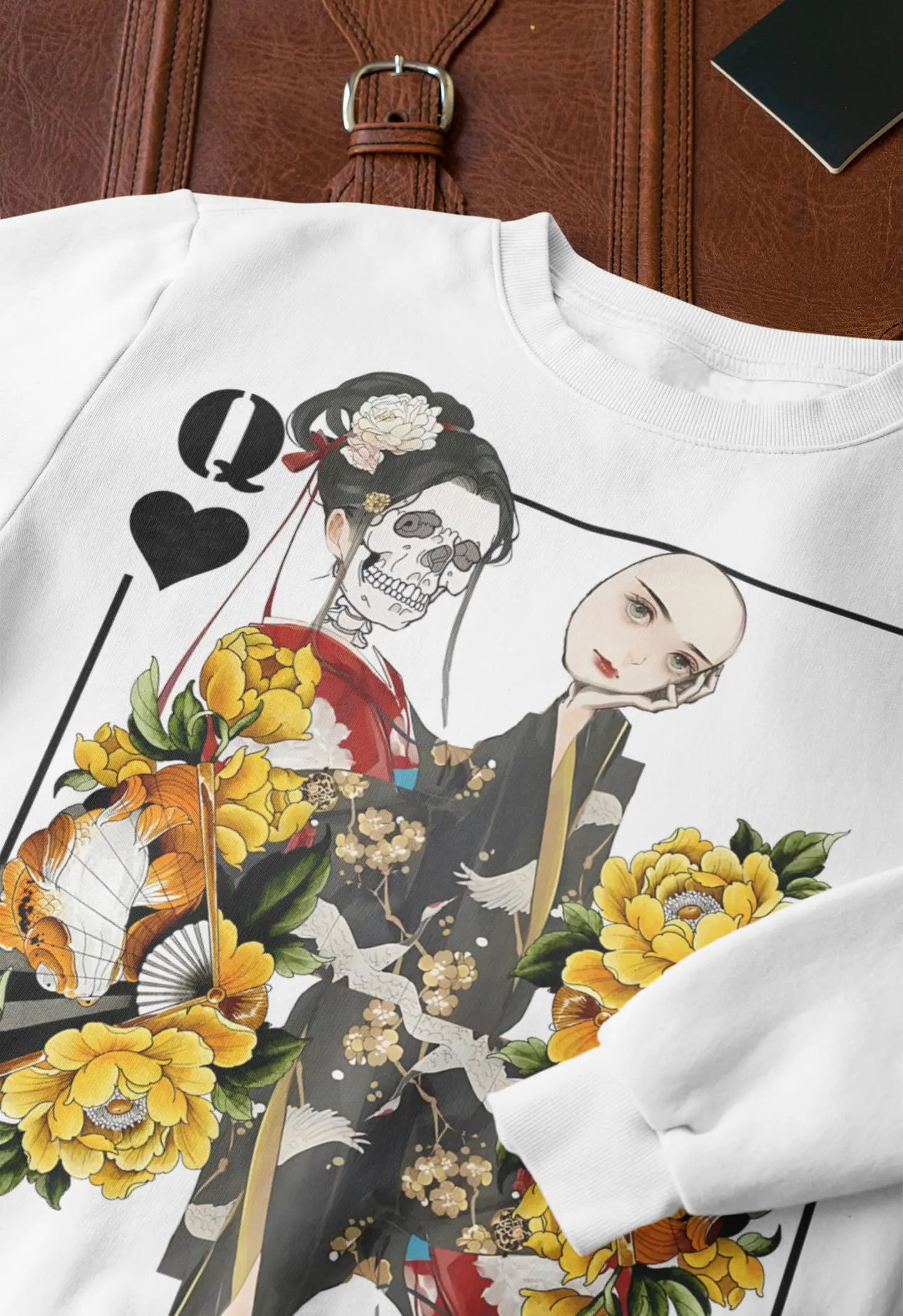Japanese Queen Graphic Tee Shirt, Hoodie Sweatshirt