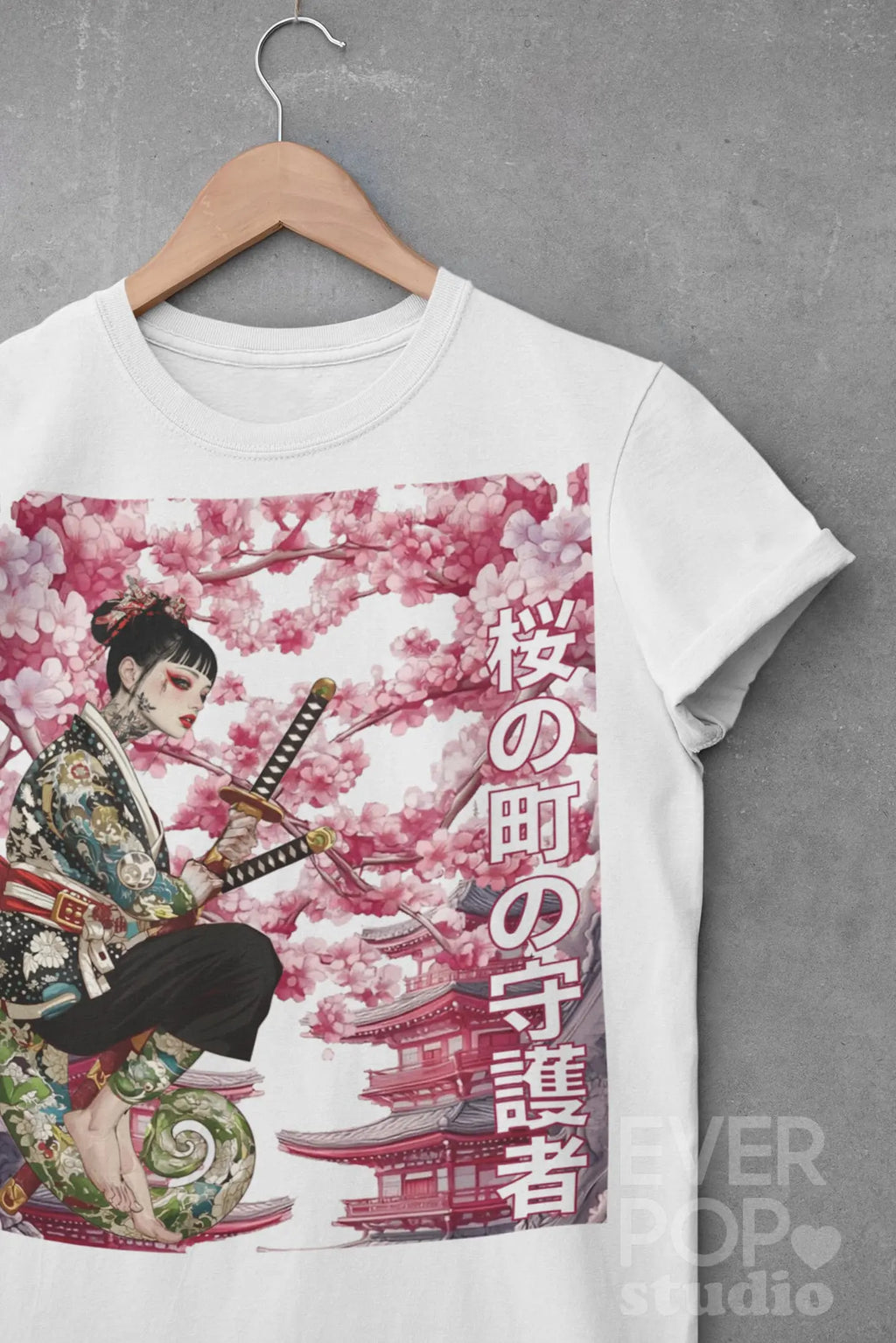 Cherry Blossom Graphic Tee Shirt, Hoodie Sweatshirt