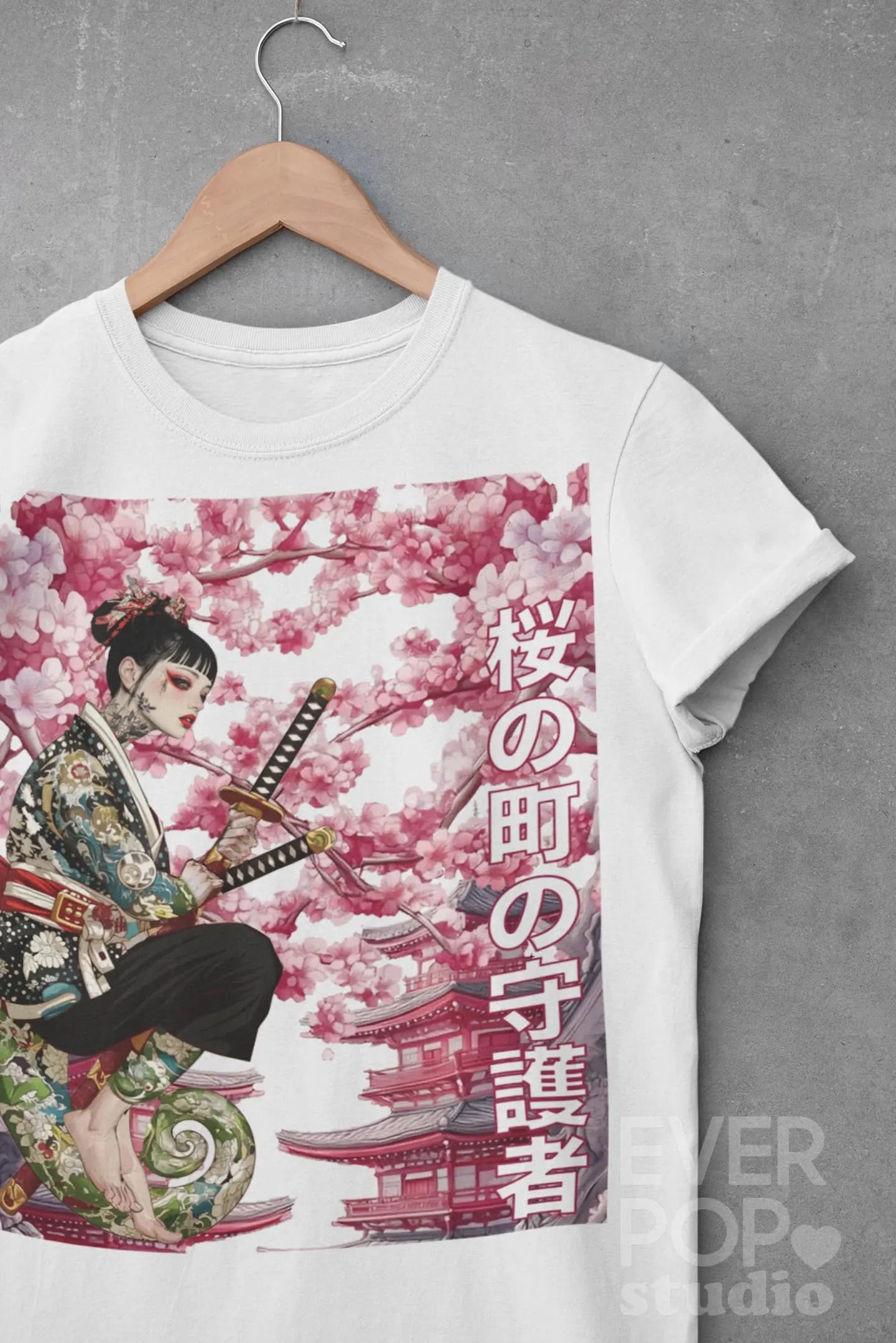 Cherry Blossom Graphic Tee Shirt, Hoodie Sweatshirt