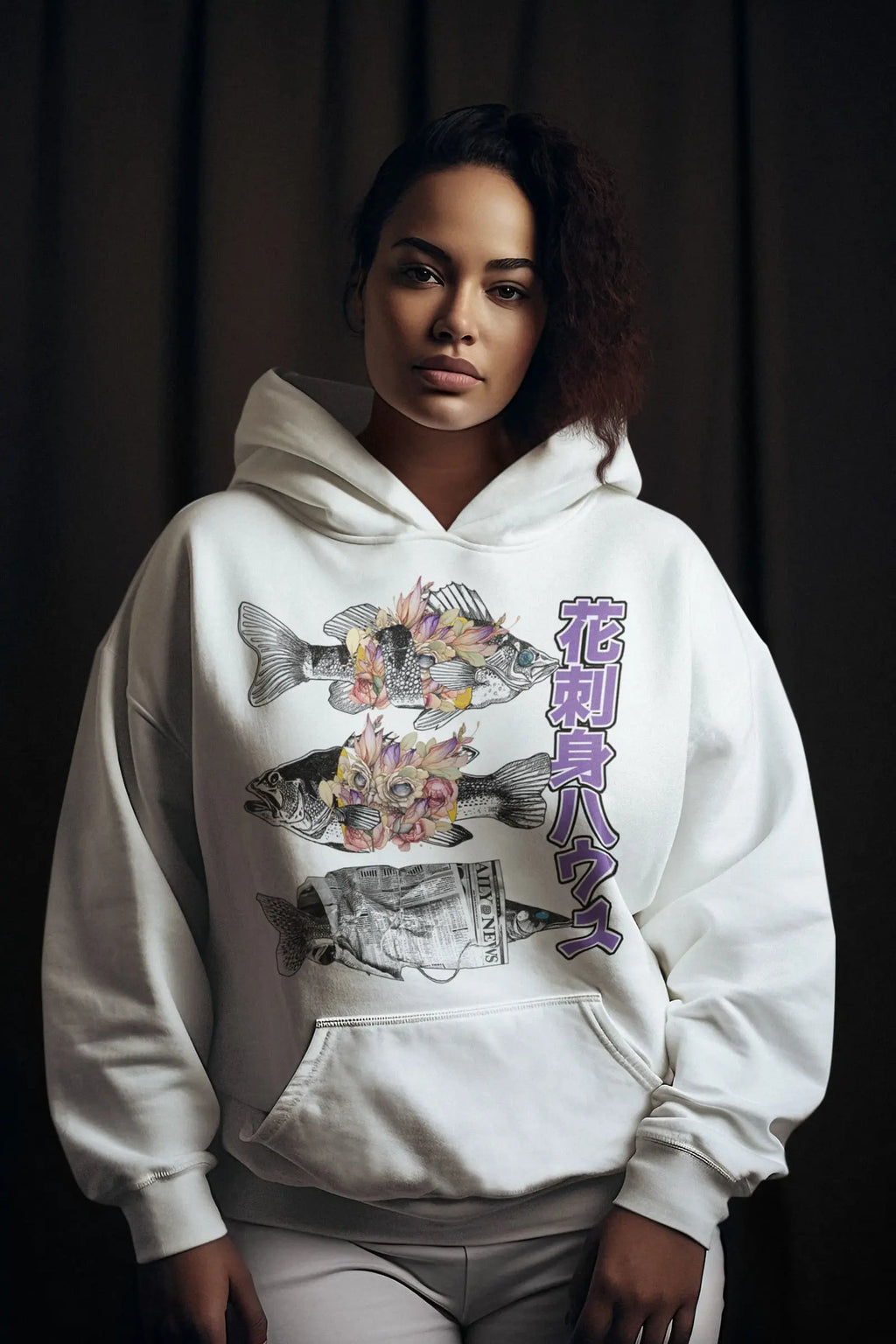 Flower Sashimi Graphic Tee Shirt, Hoodie Sweatshirt