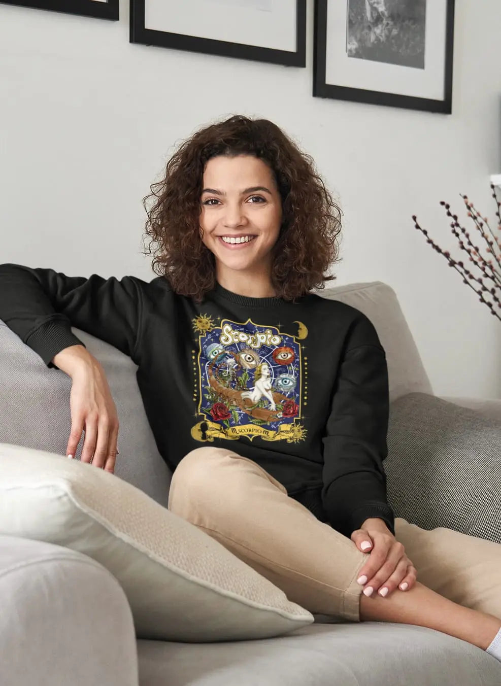 Scorpio Zodiac Graphic Tee Shirt, Hoodie Sweatshirt