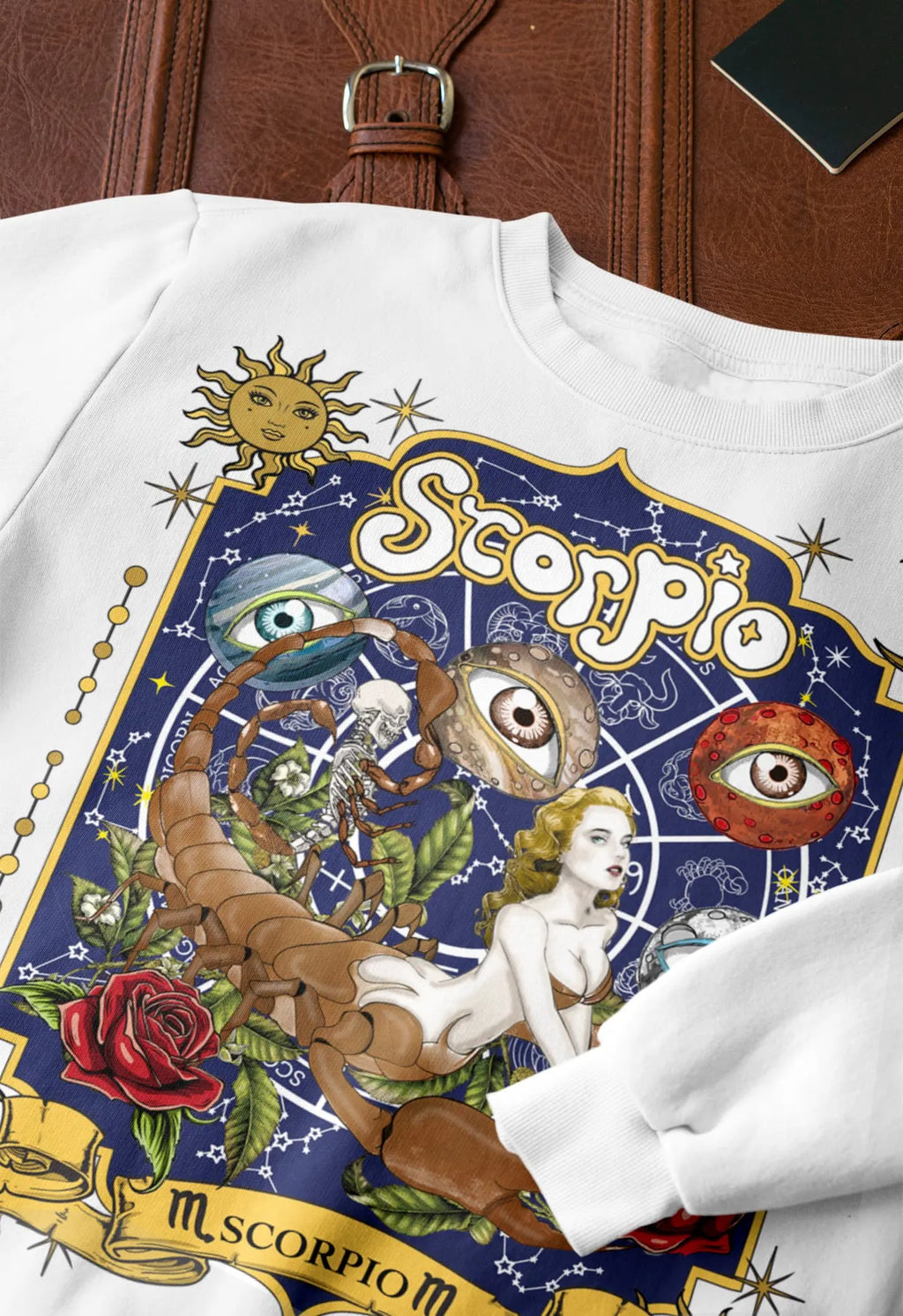 Scorpio Zodiac Graphic Tee Shirt, Hoodie Sweatshirt