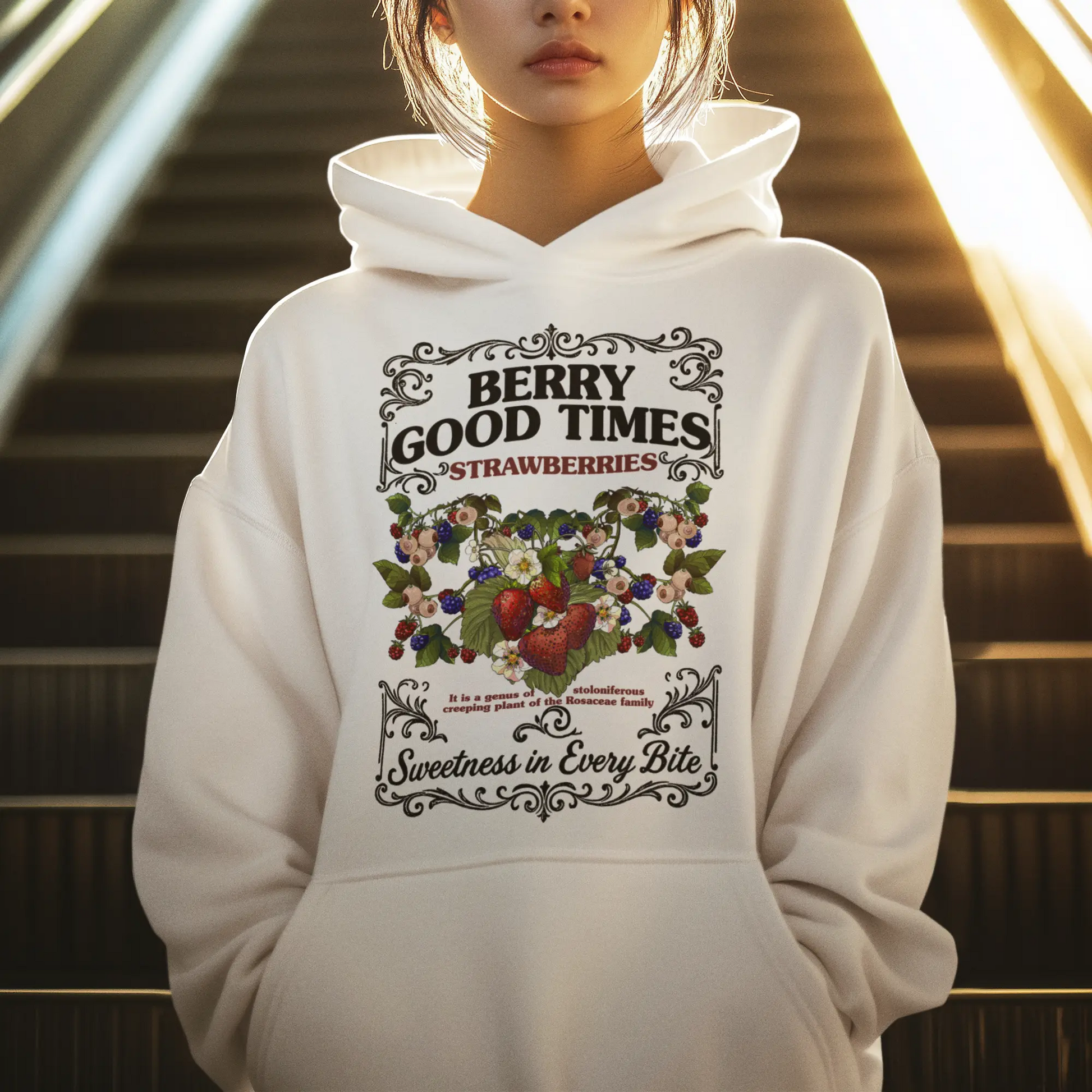 Strawberries: Sweetness in Every Bite Graphic Tee Shirt, Hoodie Sweatshirt