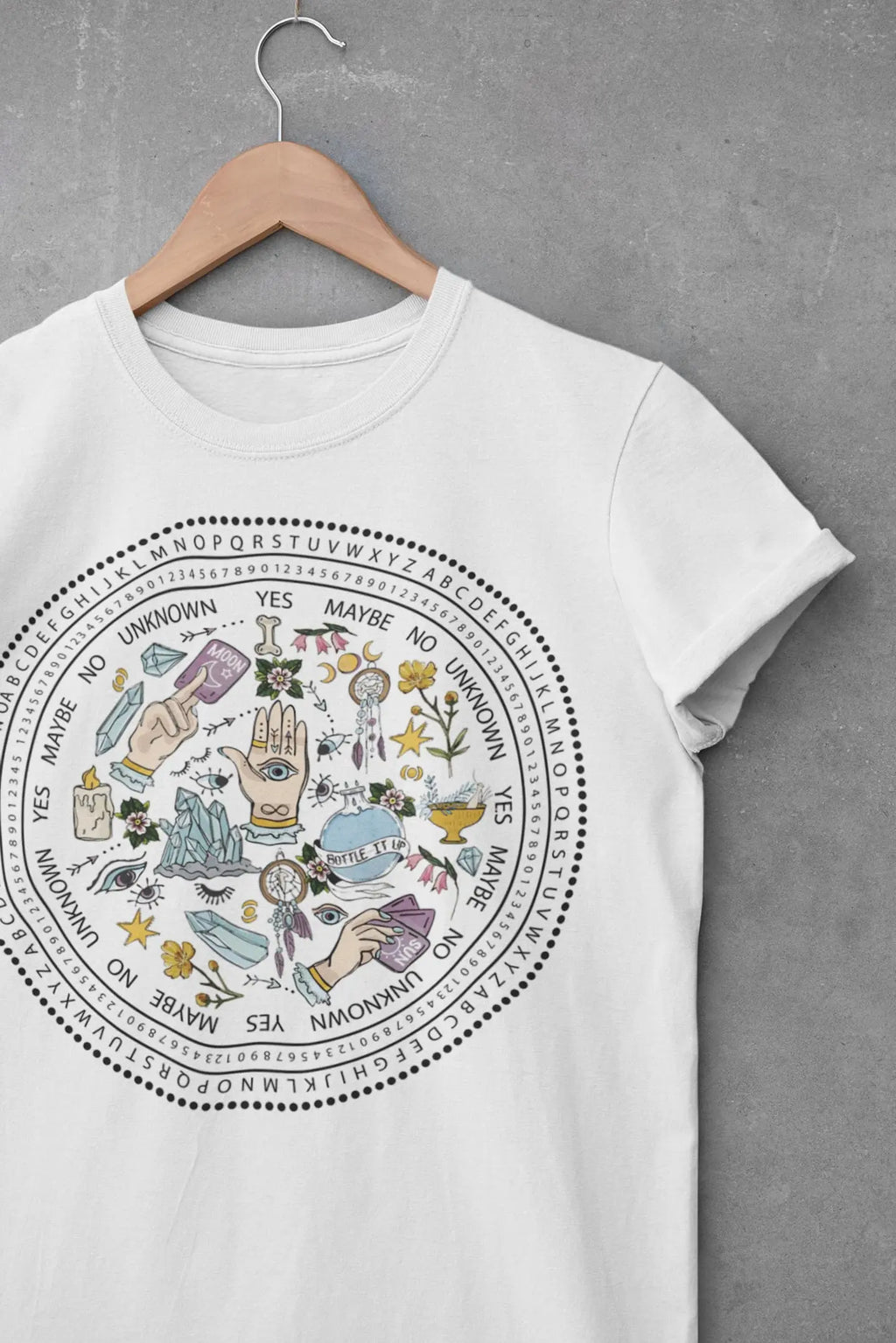 Hamsa Tarot Graphic Tee Shirt, Hoodie Sweatshirt