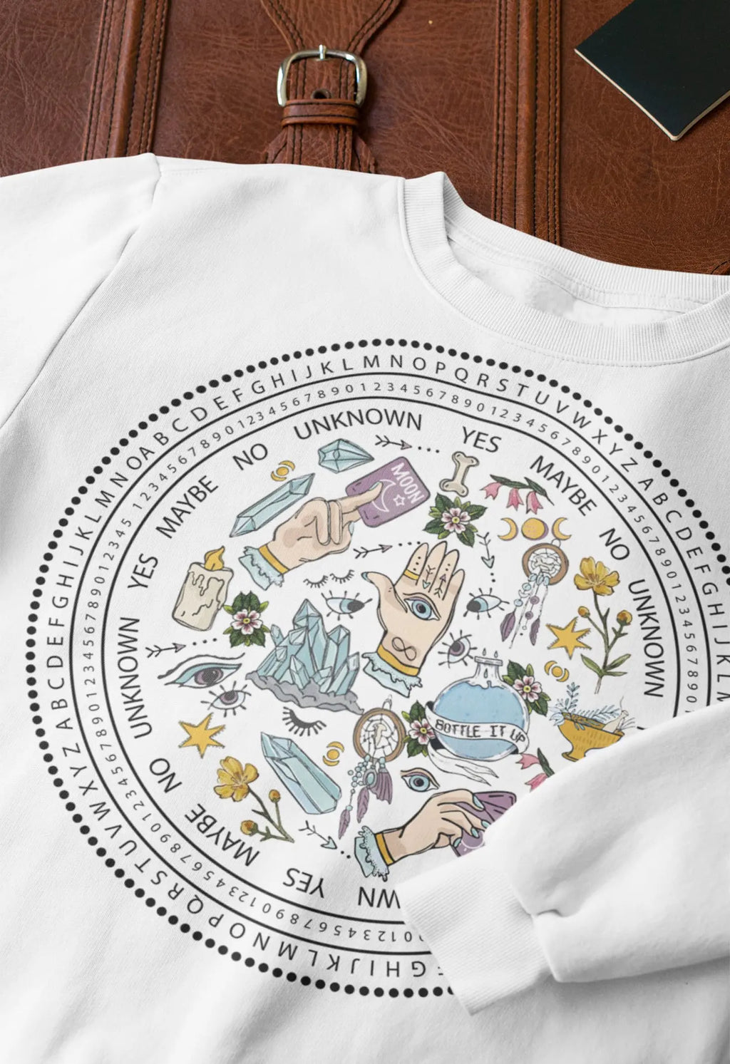 Hamsa Tarot Graphic Tee Shirt, Hoodie Sweatshirt