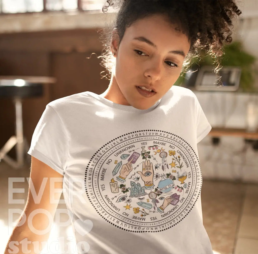 Hamsa Tarot Graphic Tee Shirt, Hoodie Sweatshirt