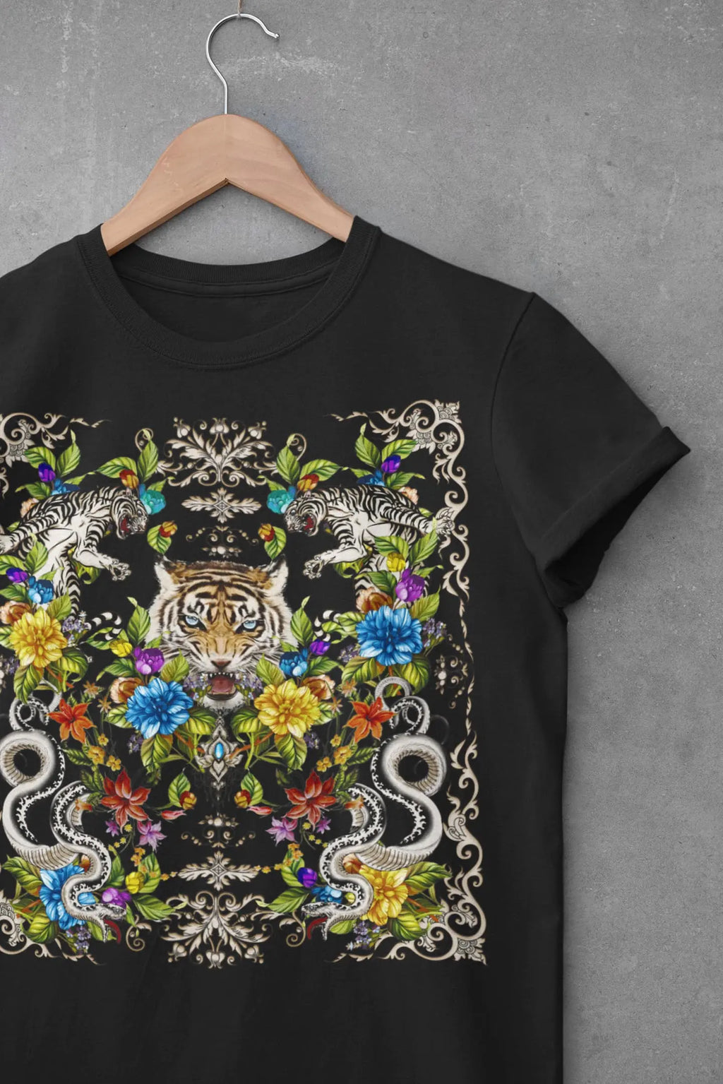 Tiger Kingdom Graphic Tee Shirt, Hoodie Sweatshirt