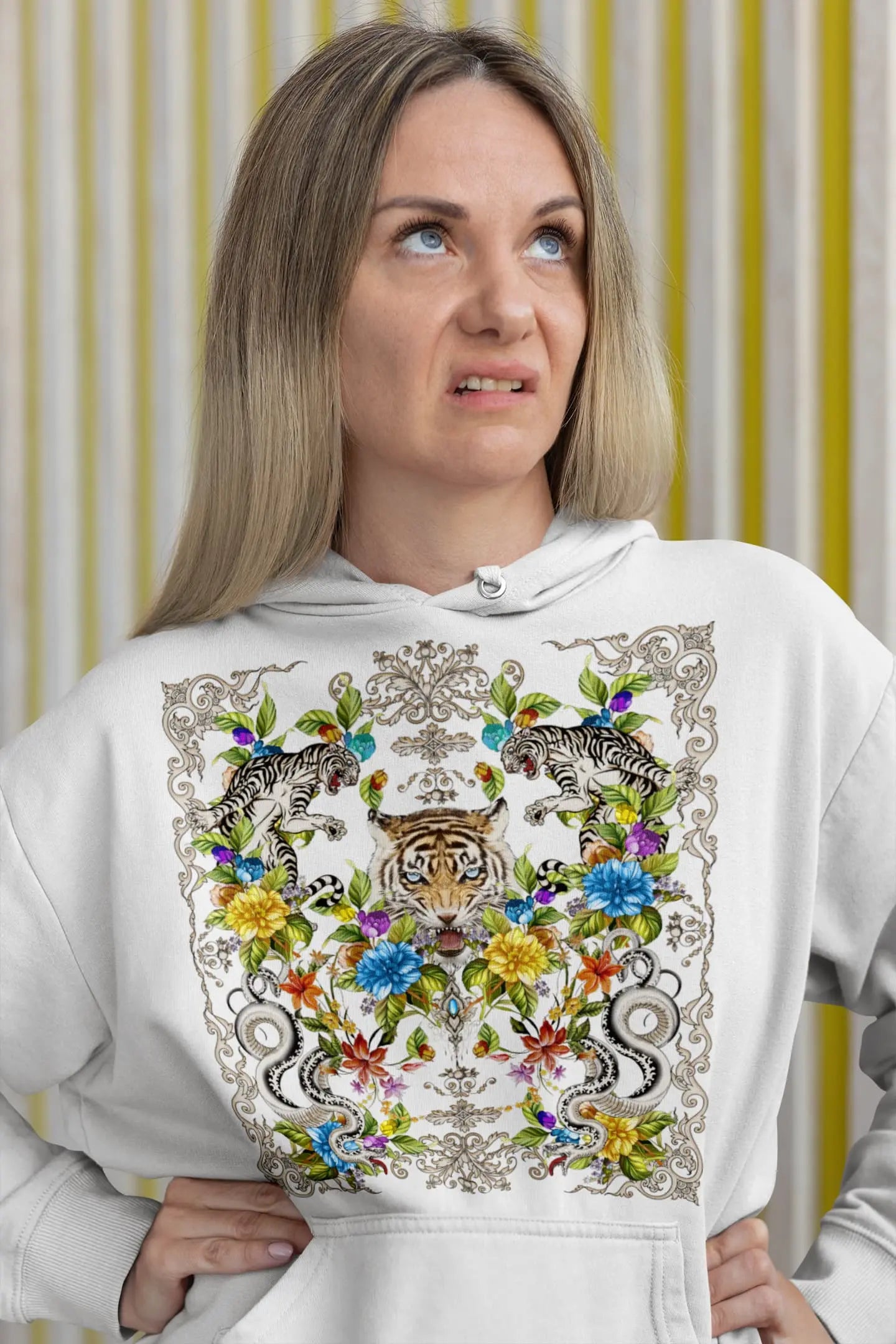 Tiger Kingdom Graphic Tee Shirt, Hoodie Sweatshirt