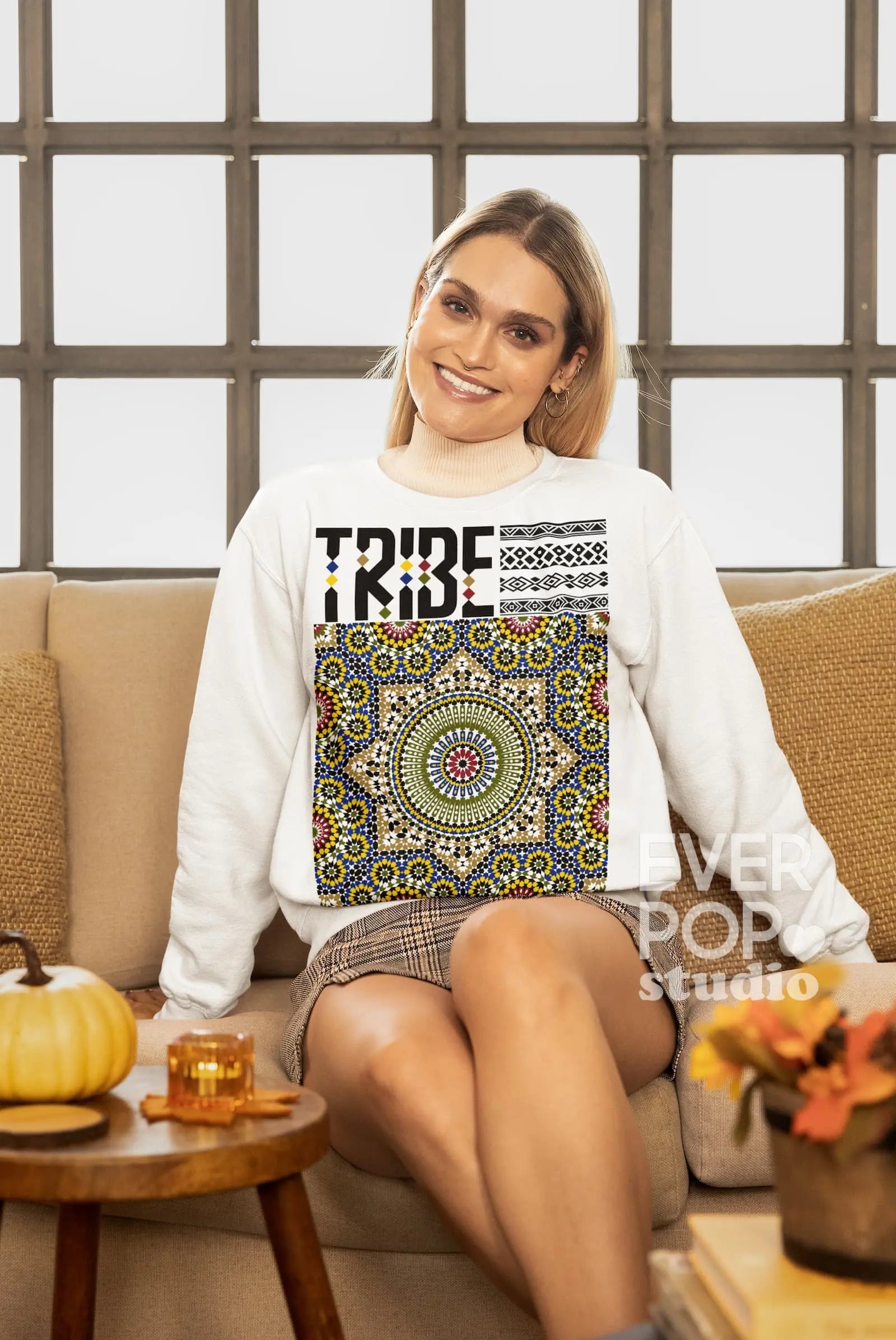 Aztec Tribe Graphic Tee Shirt, Hoodie Sweatshirt