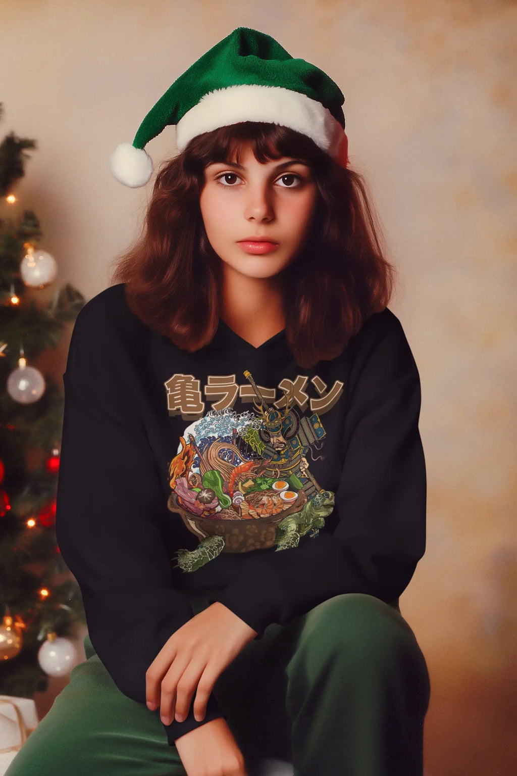 Samurai Turtle Ramen Graphic Tee Shirt, Hoodie Sweatshirt