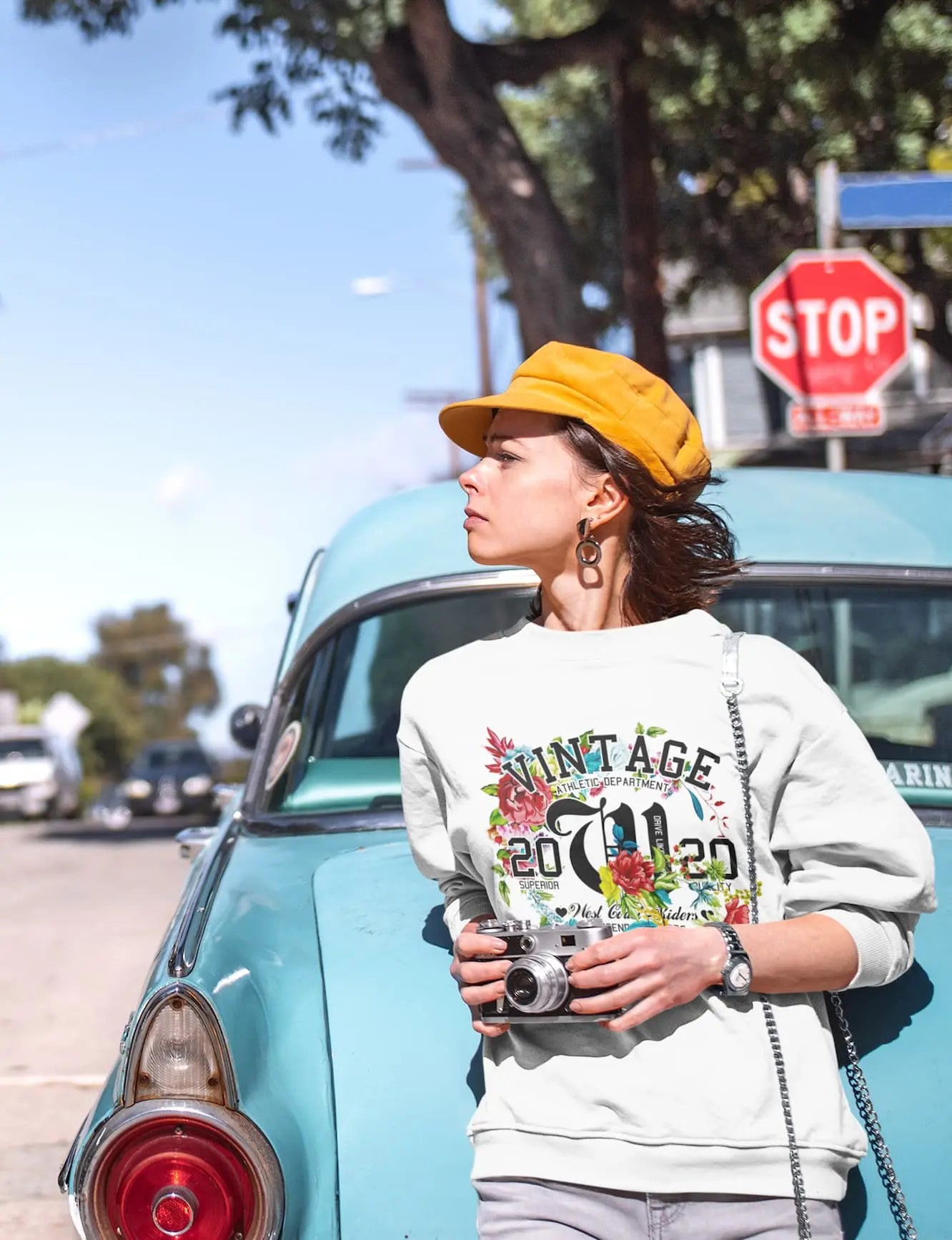 Vintage College Graphic Tee Shirt, Hoodie Sweatshirt