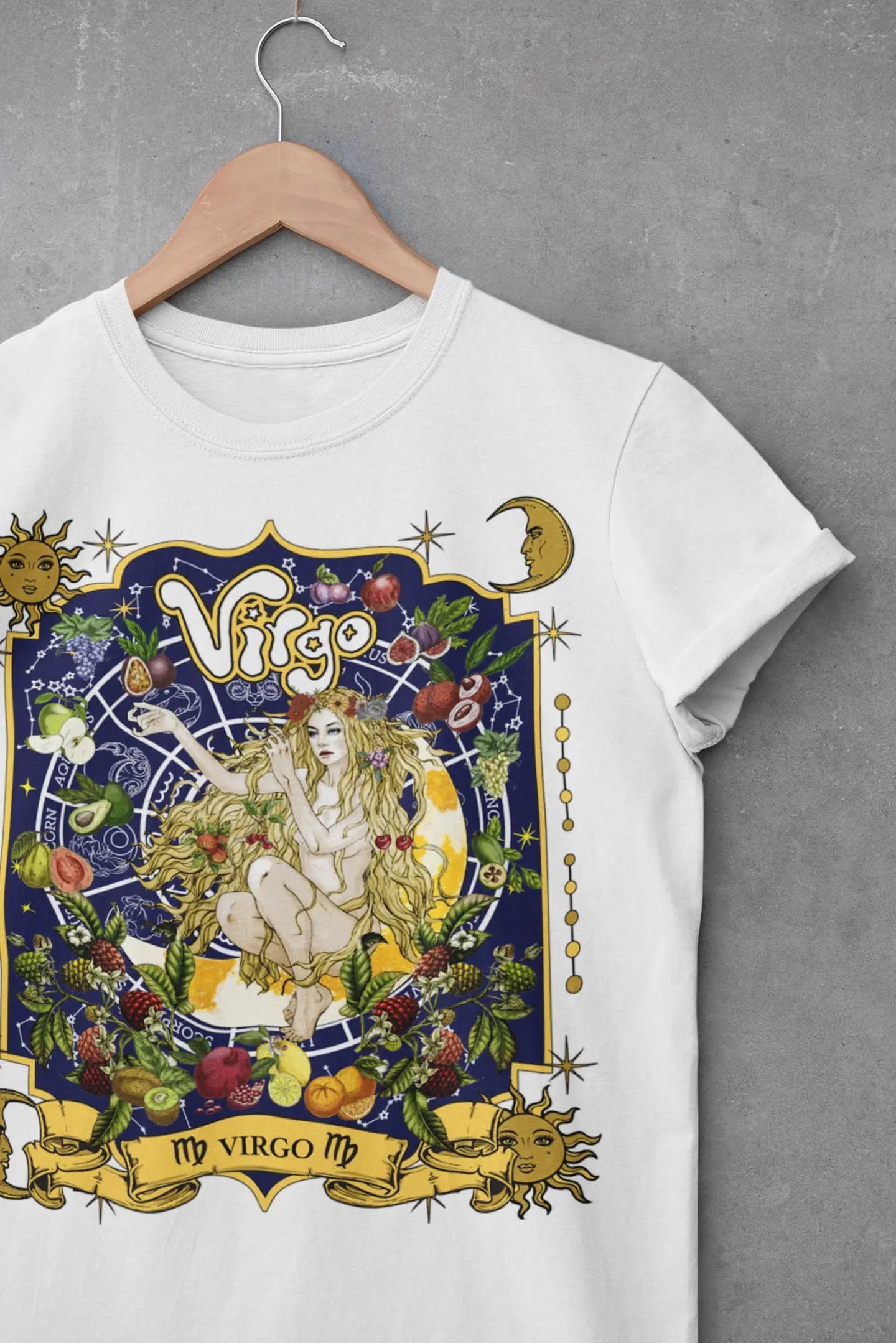Virgo Zodiac Graphic Tee Shirt, Hoodie Sweatshirt