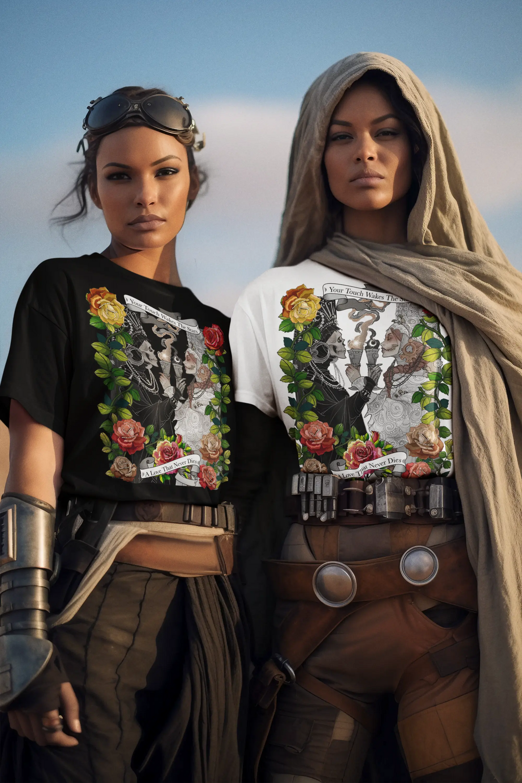 Skeleton Bride  Wedding Graphic Tee Shirt, Hoodie Sweatshirt