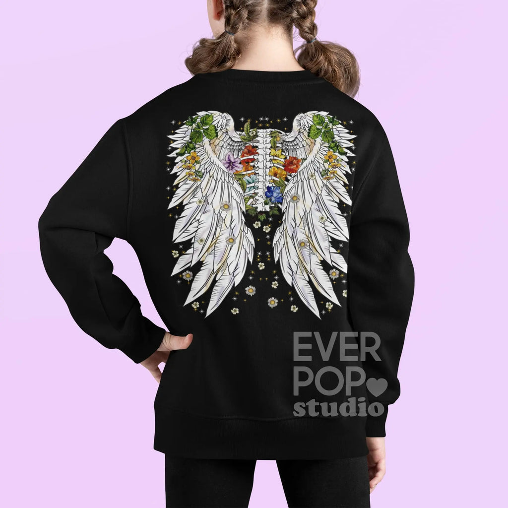 Wing Rib Cage Graphic Tee Shirt, Hoodie Sweatshirt
