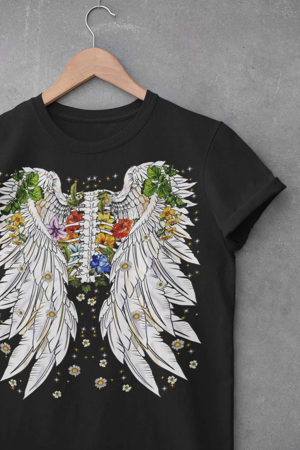 Wing Rib Cage Graphic Tee Shirt, Hoodie Sweatshirt