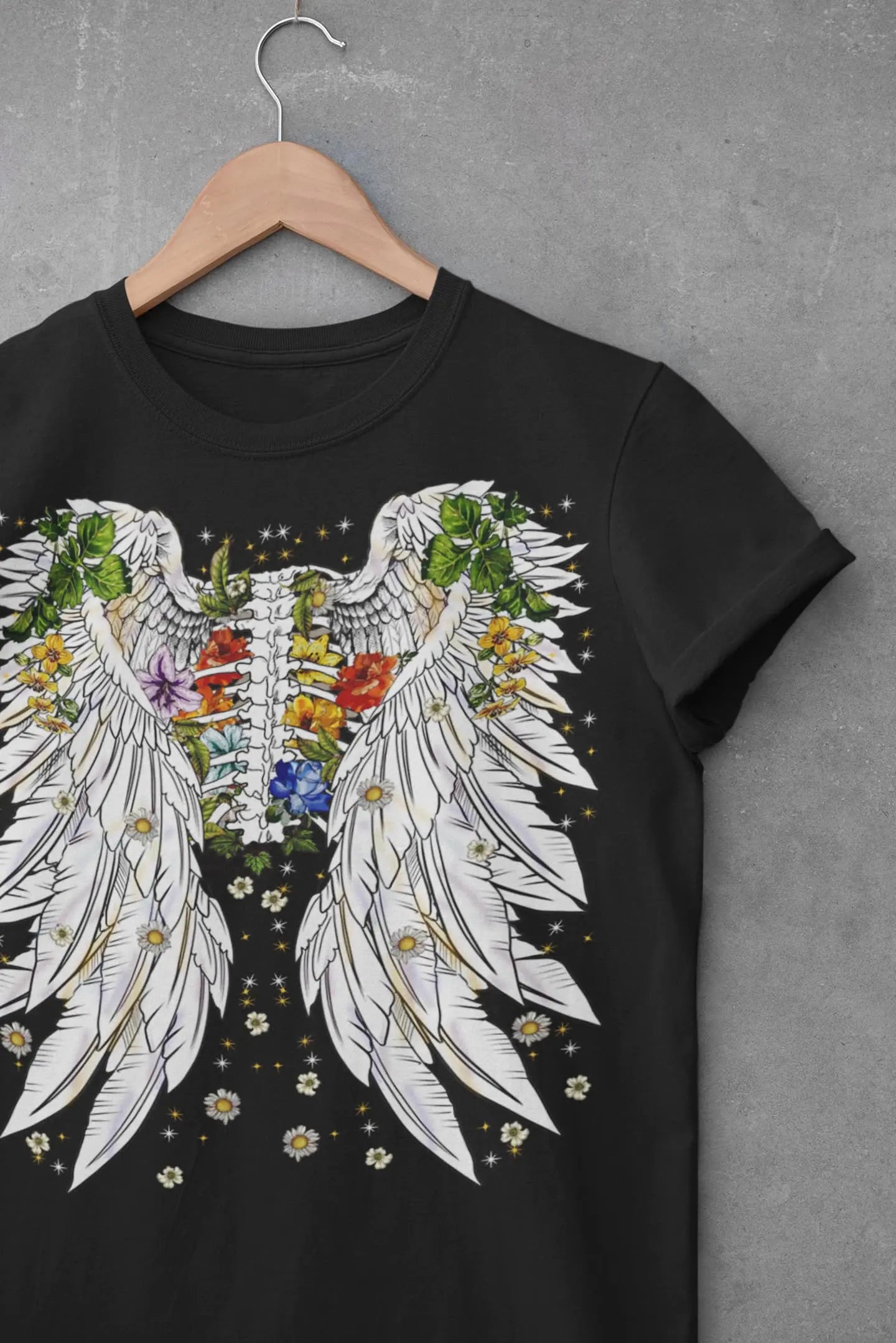 Wing Rib Cage Graphic Tee Shirt, Hoodie Sweatshirt