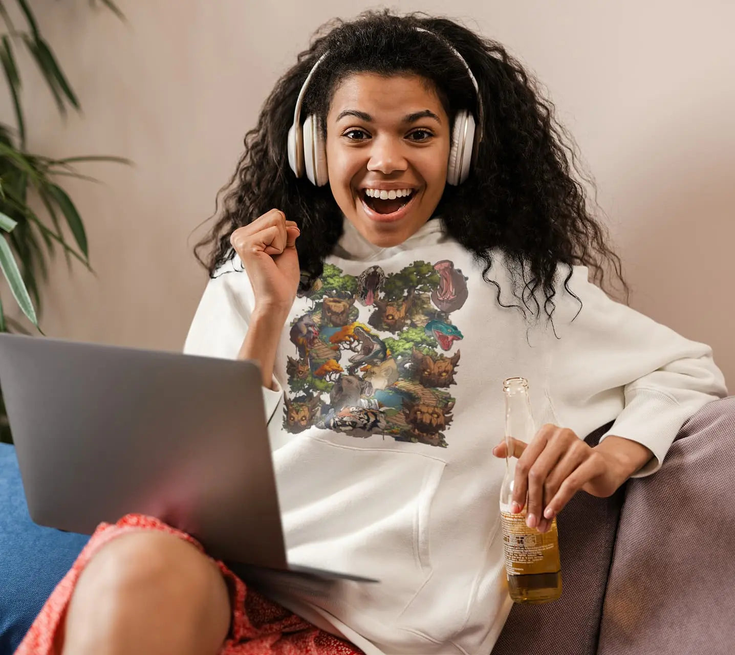 Woodland Animal  Graphic Tee Shirt, Hoodie Sweatshirt