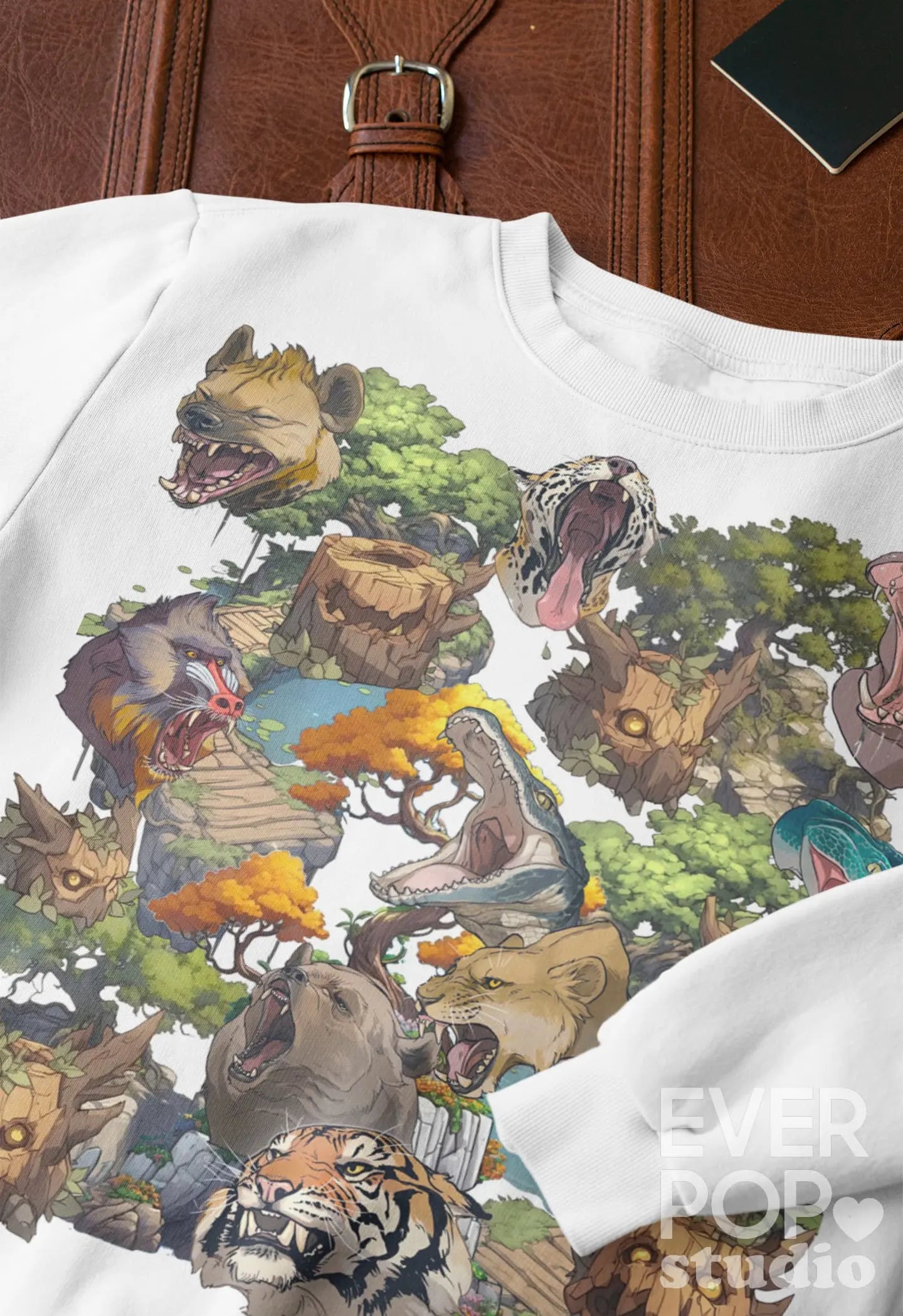 Woodland Animal  Graphic Tee Shirt, Hoodie Sweatshirt
