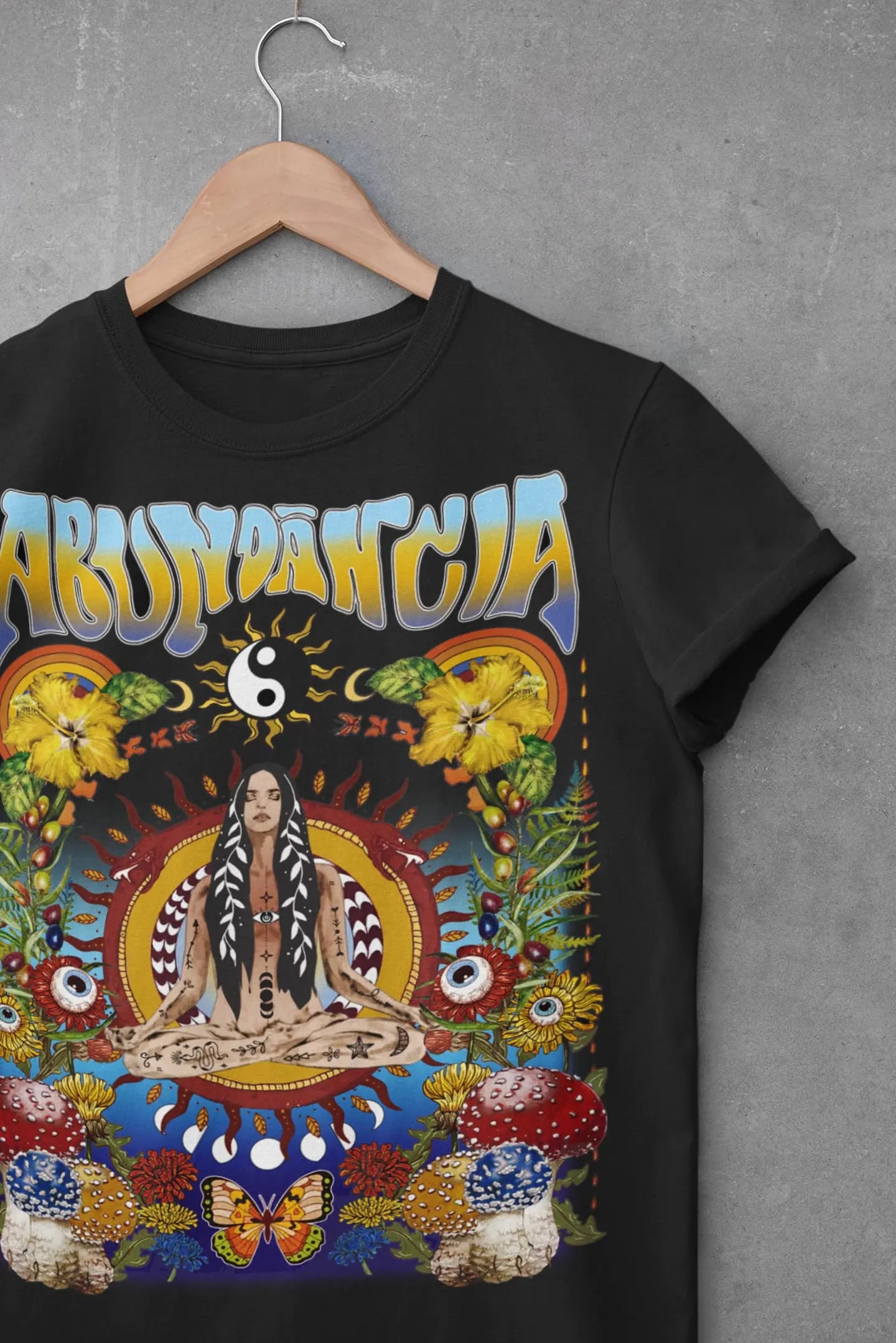 Spiritual Yoga Graphic Tee Shirt, Hoodie Sweatshirt